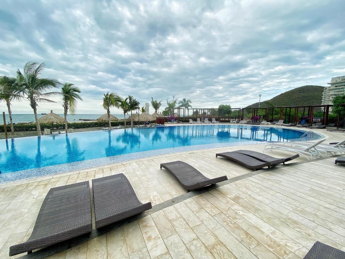 Apartamento Encantador Samaria Club De Playa, 3 Alcobas 6 Personas Playa Privada Santa Marta  Bagian luar foto