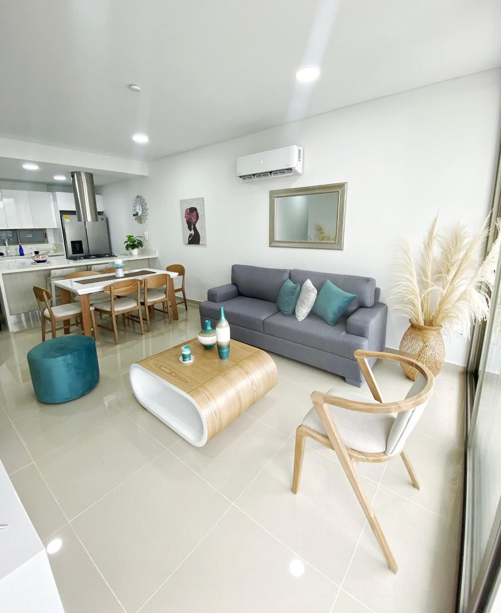 Apartamento Encantador Samaria Club De Playa, 3 Alcobas 6 Personas Playa Privada Santa Marta  Bagian luar foto