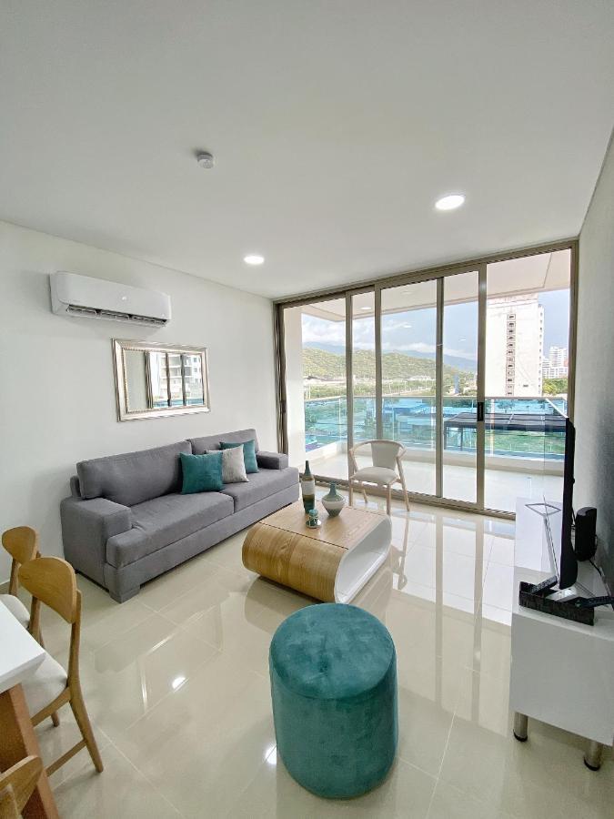 Apartamento Encantador Samaria Club De Playa, 3 Alcobas 6 Personas Playa Privada Santa Marta  Bagian luar foto