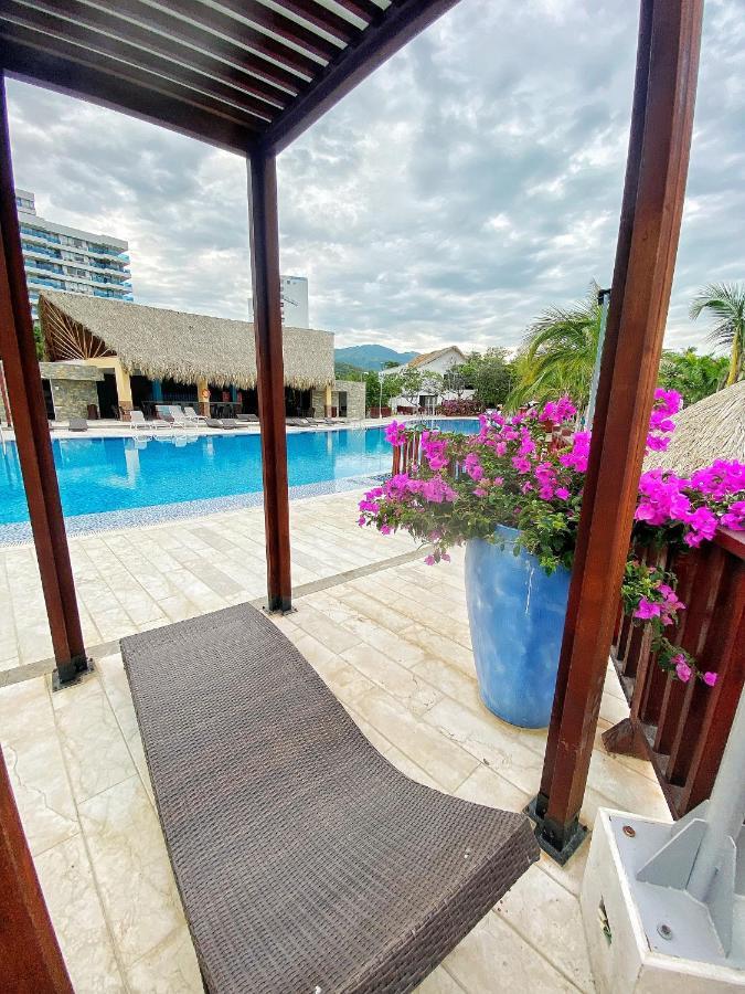 Apartamento Encantador Samaria Club De Playa, 3 Alcobas 6 Personas Playa Privada Santa Marta  Bagian luar foto