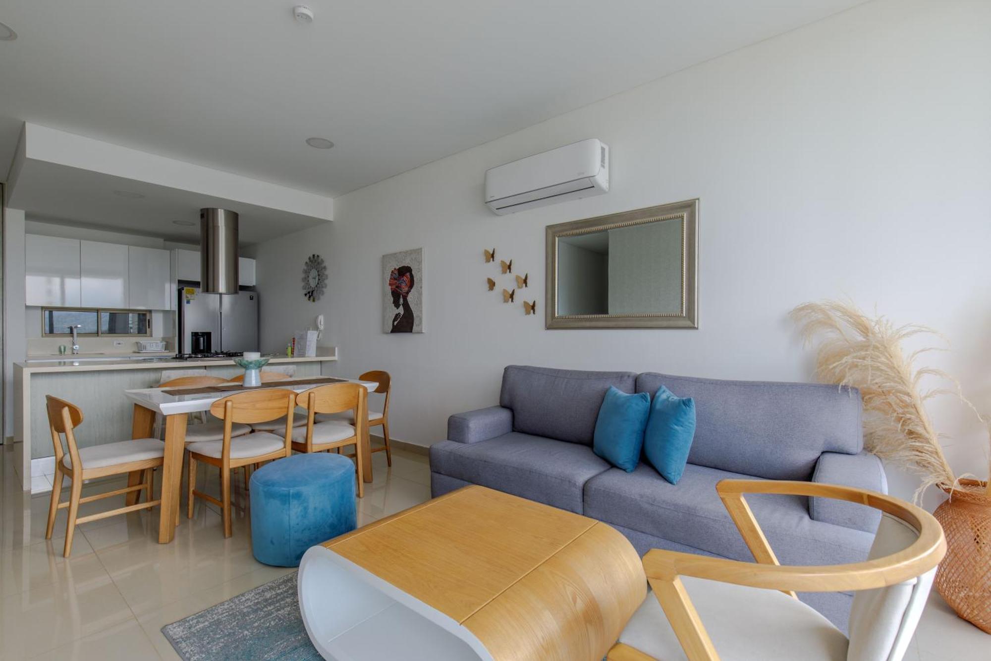 Apartamento Encantador Samaria Club De Playa, 3 Alcobas 6 Personas Playa Privada Santa Marta  Bagian luar foto