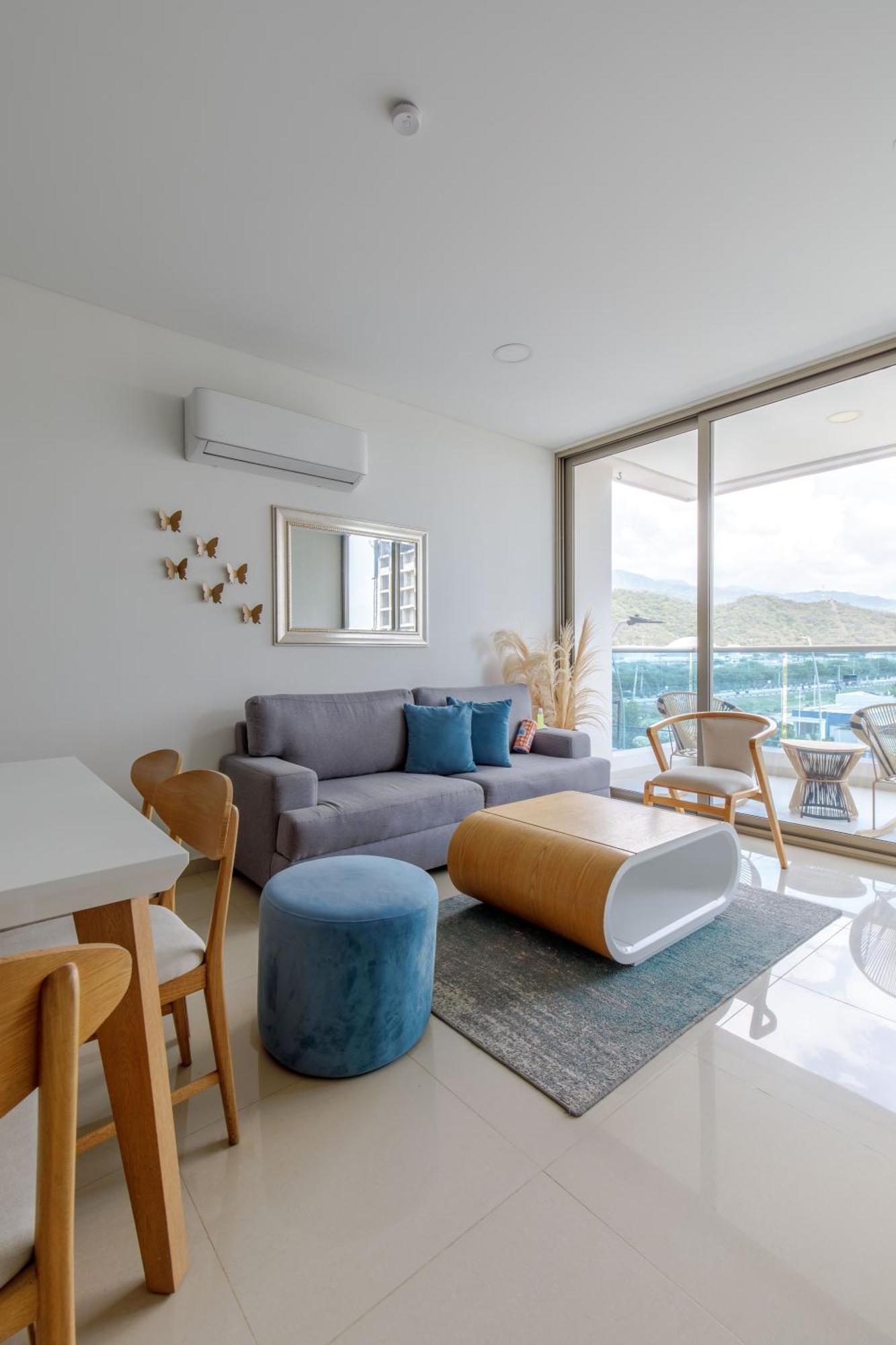 Apartamento Encantador Samaria Club De Playa, 3 Alcobas 6 Personas Playa Privada Santa Marta  Bagian luar foto